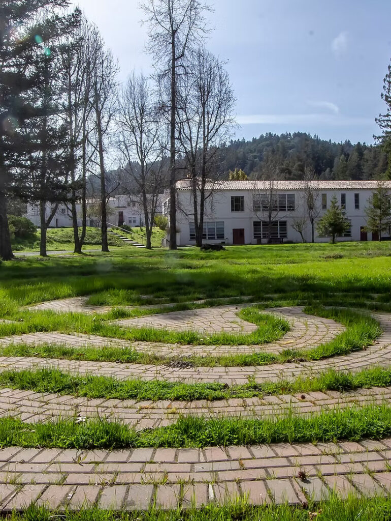 Green Mountain Retreat labyrinth